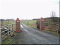 Entrance to South Lund Farm