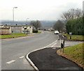 Looking down Shakespeare Crescent, Gaer, Newport