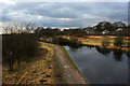 The Leeds Liverpool Canal from ON the bridge at New Springs