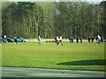 Amateur league game at Loughgall Country Park