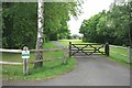 Entrance to Stream Farm, Pirbright