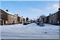 Bridgemary under snow - Braemar Road (2)