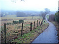 Path approaching Annesley Village