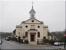 TQ2685 : Hampstead: St John's Church, Downshire Hill, NW3 by Nigel Cox