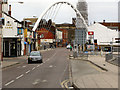 Newport Street viewed from Trinity Street