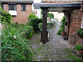 Access towards Allerford packhorse bridge