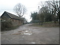 Looking from Kingsley Pond towards The Cricketers