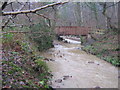 Footbridge over Saltburn Gill