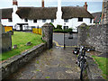 Entrance to Porlock churchyard