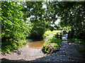 Bridge and ford on Horner Water, Bossington