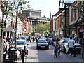 Friargate Preston on a busy weekday afternoon