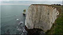 SZ0582 : Purbeck : The Pinnacles & Chalk Cliff by Lewis Clarke
