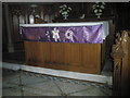 The altar at St Matthew