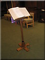 The lectern at St Matthew