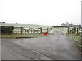 Entrance drive to Llwyn Melyn