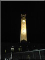 Clock above the Guildhall on the evening after the first ever Geograph Conference