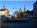 Christmas morning on the Square, Ruthin