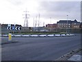 Roundabout on Swale Way from Barge Way