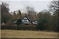 Half timbered building, Lydens Lane