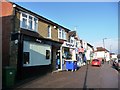 Parade of shops between Andover Road and Kingston Road