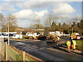 Road resurfacing, Brynglas, Newport (1)