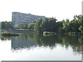 Burgess Park lake