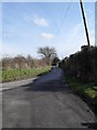 Lane from the overflow cemetery to  Westergate