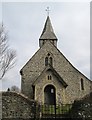 The west door at St Margaret