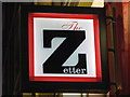 Sign for The Zetter, Clerkenwell Road, EC1