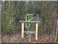 Stile and footbridge on the Greensand Way