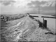 SD7922 : Farm Track off Haslingden Old Road by Robert Wade