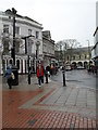 Looking from South Place towards Liverpool Road