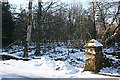 Gatepost at Park