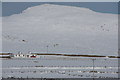 HP6209 : Burnside, Baltasound, in the snow by Mike Pennington