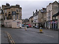 Road junction - Charlotte Street and Monmouth Street