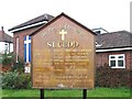 St Cedd, Marston Road, Ilford - Notice board