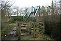 Footbridge over the Great Central Railway