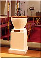 St Francis of Assisi, Fencepiece Road, Ilford - Font