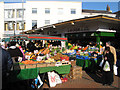 Market stalls