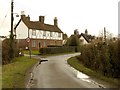 Cottages along Sunnyfields Road