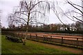 Horse training ring in Waterstock