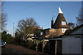 Oast house by the Darent Valley Path, Otford