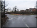 Road junction on Pound Lane