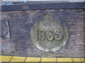 Datestone, "Sion Baptist Church" Church Street, Burnley, BB11 2DW