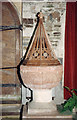 St George, Dittisham, Devon - Font