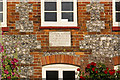 Plaque on Cudham Workhouse