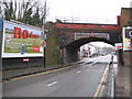 Gospel Oak: Mansfield Road railway bridge