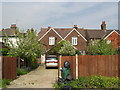 The garden to the rear of the Horley Bookshop