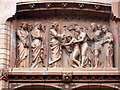 Frieze on former hospital building