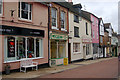 Daventry: shops on Sheaf Street